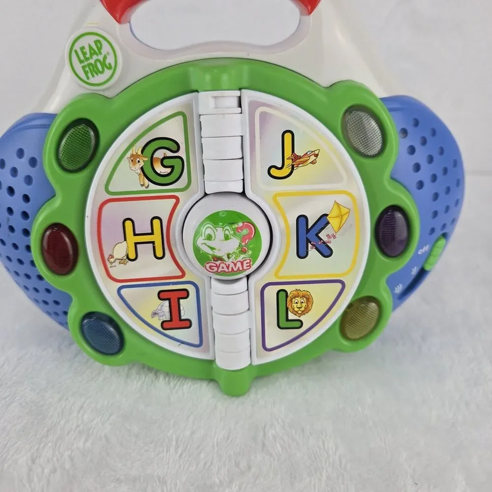 Vintage LeapFrog Phonics Radio Electronic Learning Toy 2002 Tested Working